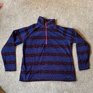Women’s Eddie Bauer fleece 1/4 zip sweatshirt